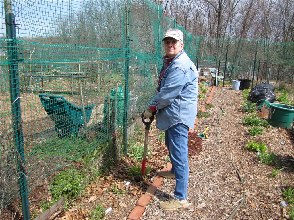 Pat in Garden